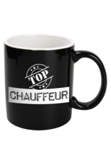 Paper Dreams Black & White Mok - Chauffeur , Zwart