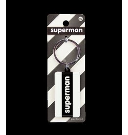 Paper Dreams Black & White Sleutelhanger - Superman