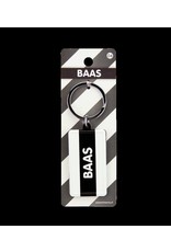 Paper Dreams Black & White Sleutelhanger - Baas