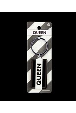 Paper Dreams Black & White Sleutelhanger - Queen