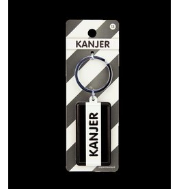 Paper Dreams Black & White Sleutelhanger - Kanjer