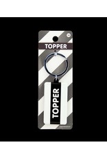 Paper Dreams Black & White Sleutelhanger - Topper