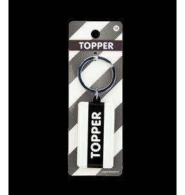Paper Dreams Black & White Sleutelhanger - Topper