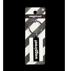 Paper Dreams Black & White Sleutelhanger - Wegpiraat