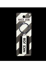 Paper Dreams Black & White Sleutelhanger - Nice job