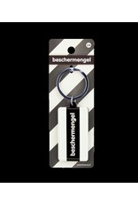 Paper Dreams Black & White Sleutelhanger - Beschermengel