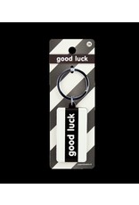 Paper Dreams Black & White Sleutelhanger - Good luck