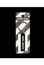 Paper Dreams Black & White Sleutelhanger - Super oma