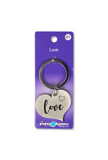 Paper Dreams Sleutelhanger Hart Metaal – Love