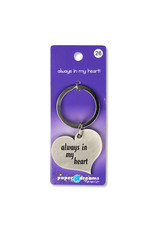 Paper Dreams Sleutelhanger Hart Metaal – Always In My Heart