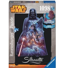 Ravensburger Ravensburger Puzzel 161584 Darth Vader Silhouette - 1098 stukjes