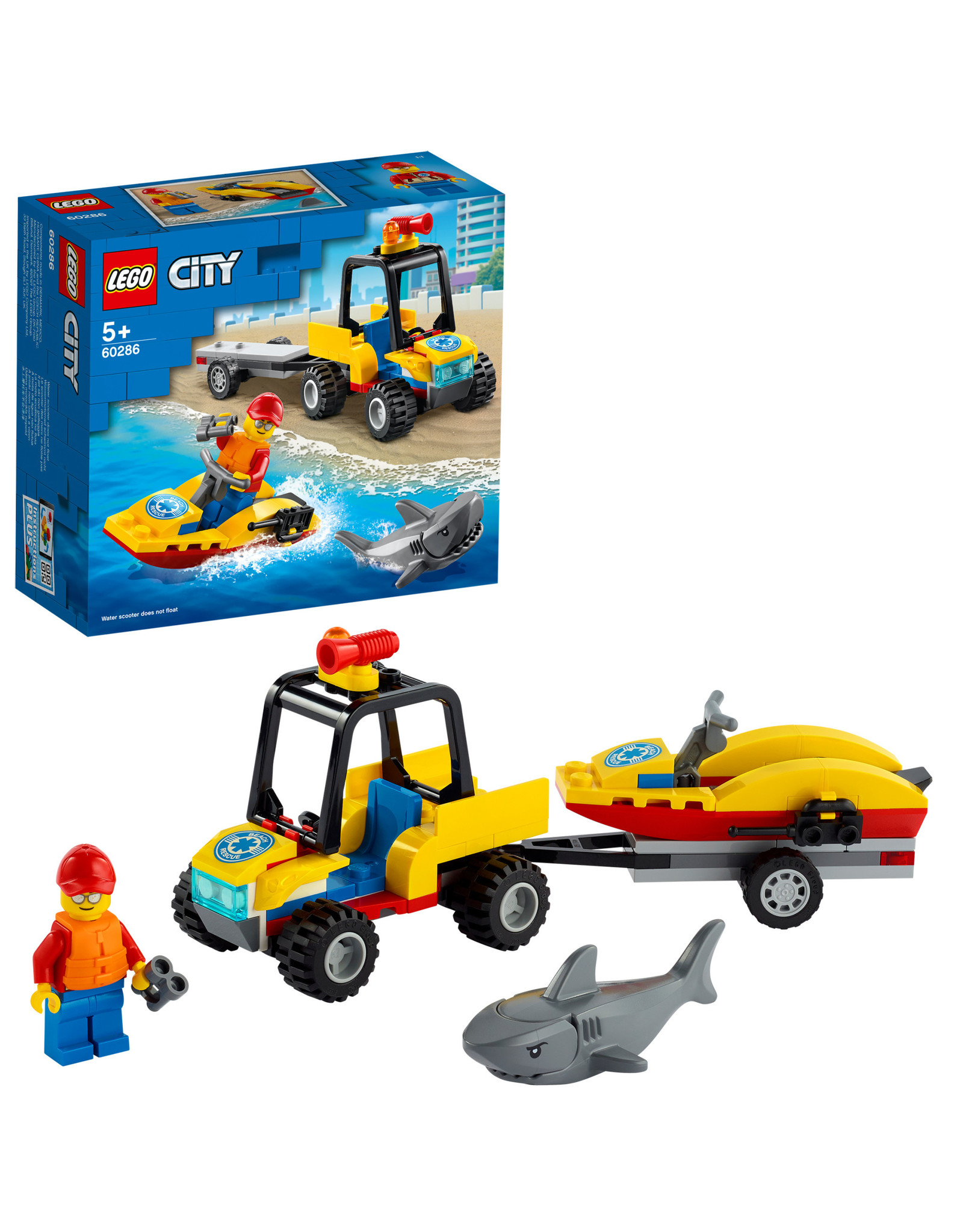 LEGO Lego City 60286 ATV Strandredding - Beach Rescue ATV