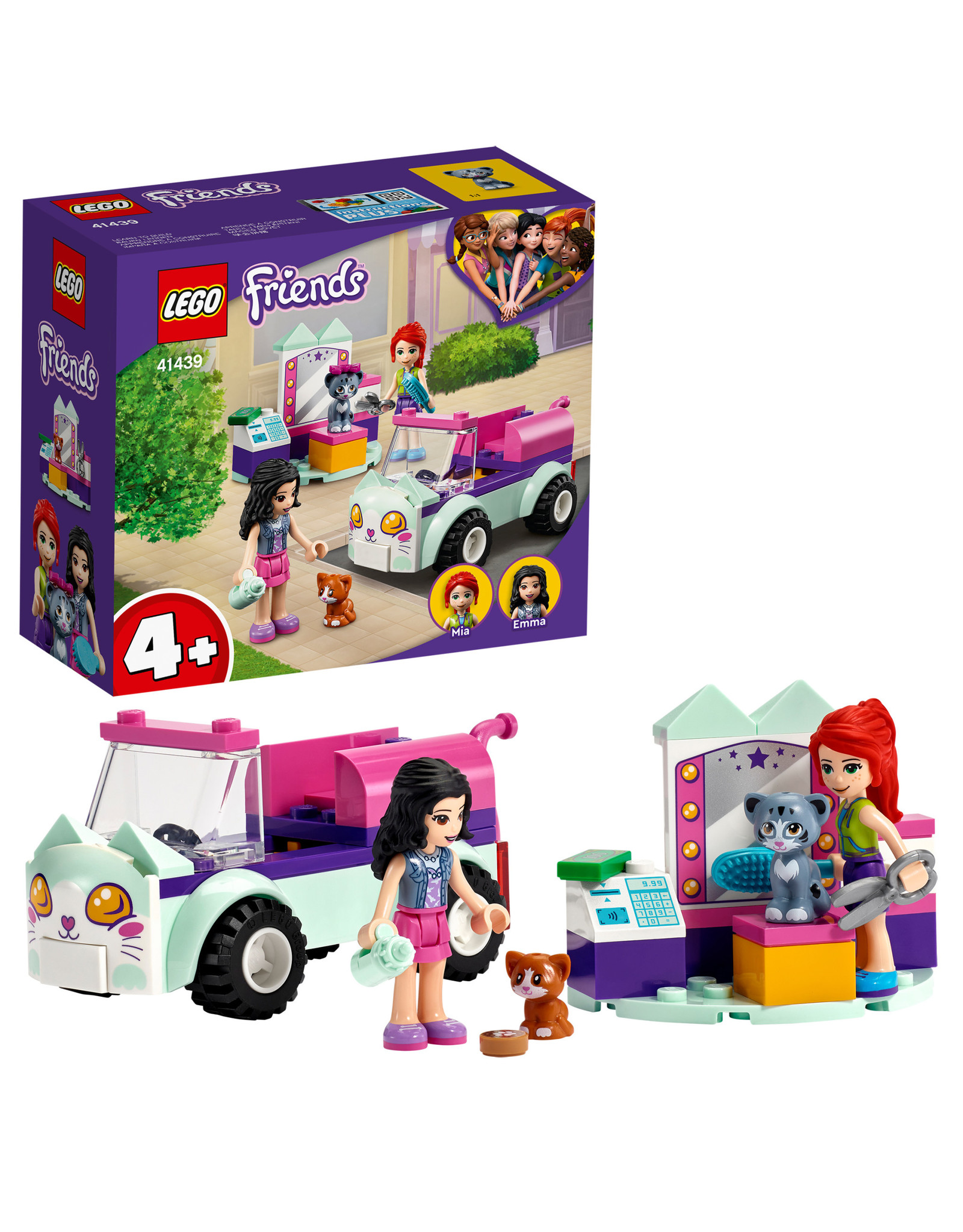 LEGO Lego Friends 41439 Kattenverzorgingswagen - Cat Grooming Car
