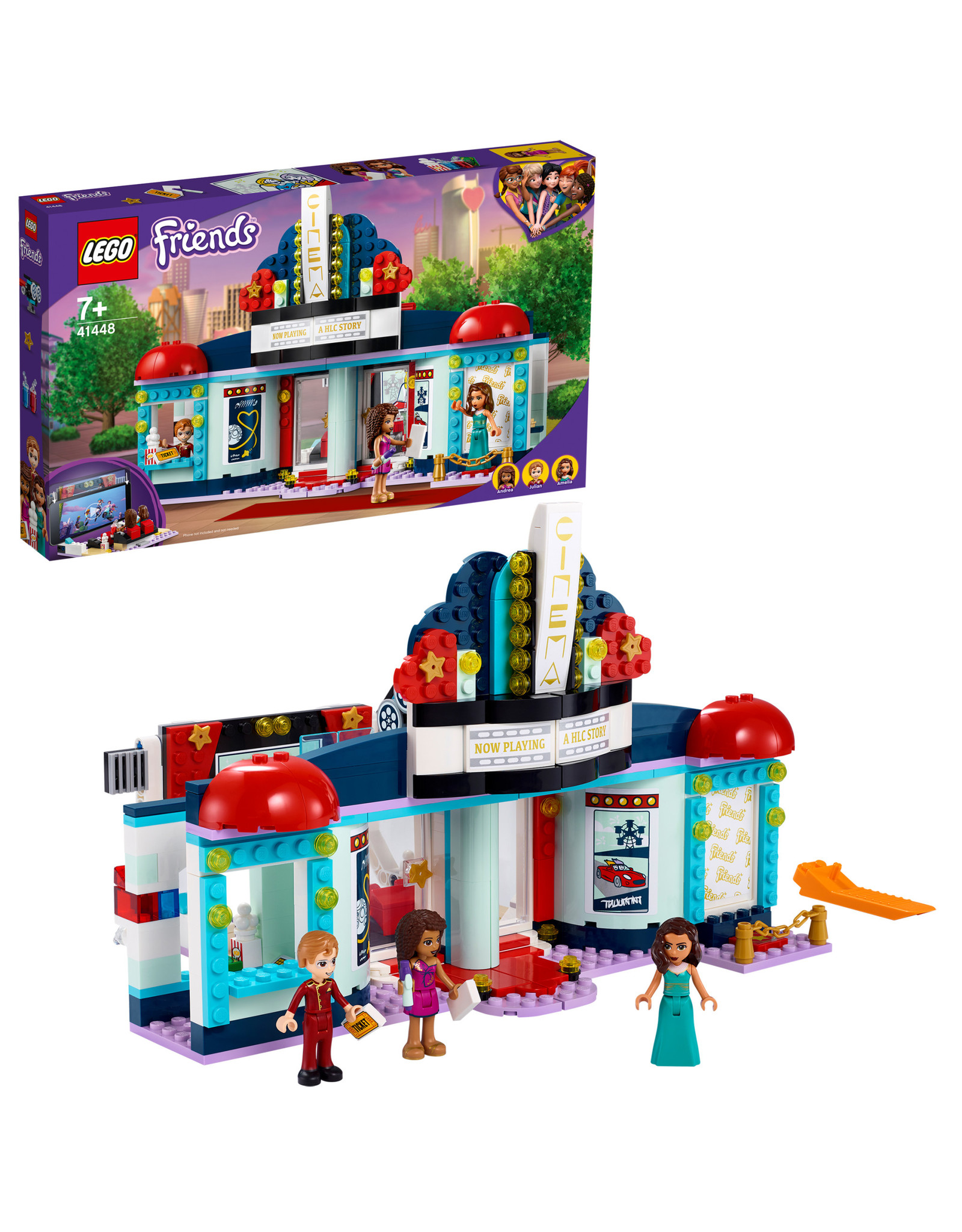 LEGO Lego Friends 41448 Heartlake City Bioscoop - Heartlake City Movie Theater