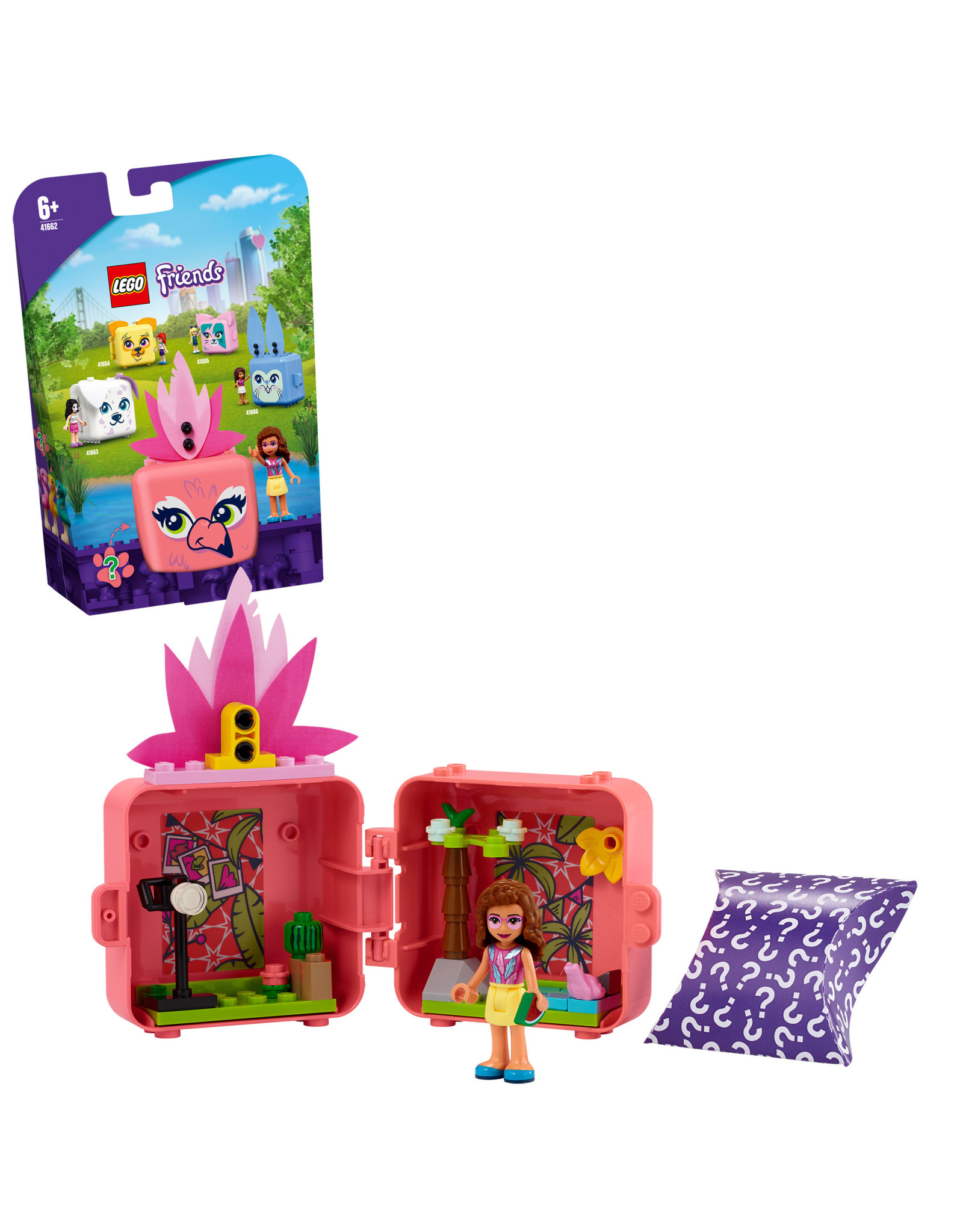 LEGO Lego Friends 41662 Olivia's Flamingokubus -  Olivia's Flamingo Cube