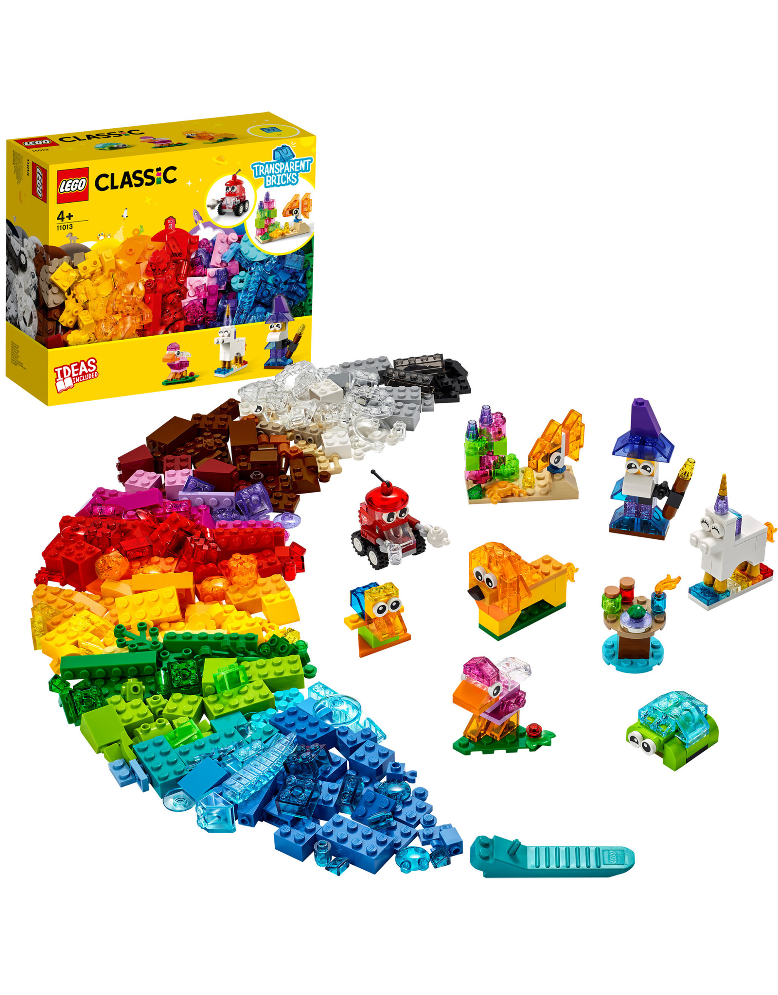 LEGO Lego Classic 11013 Creatieve Transparante Stenen - Creative Transparent Bricks