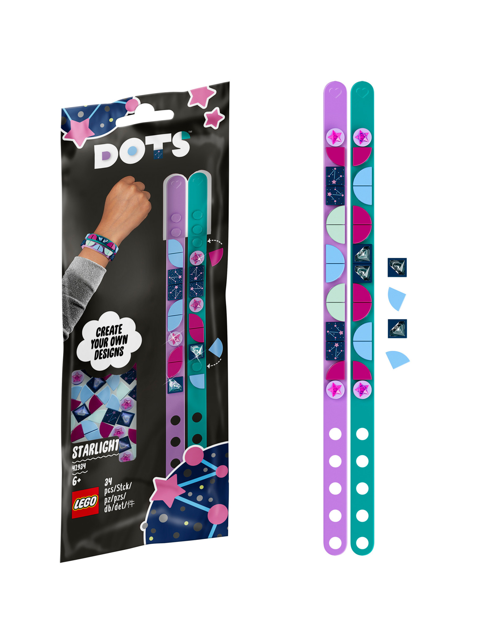 LEGO Lego DOTS 41934 Sterrenlicht Armbanden Starlight Bracelets