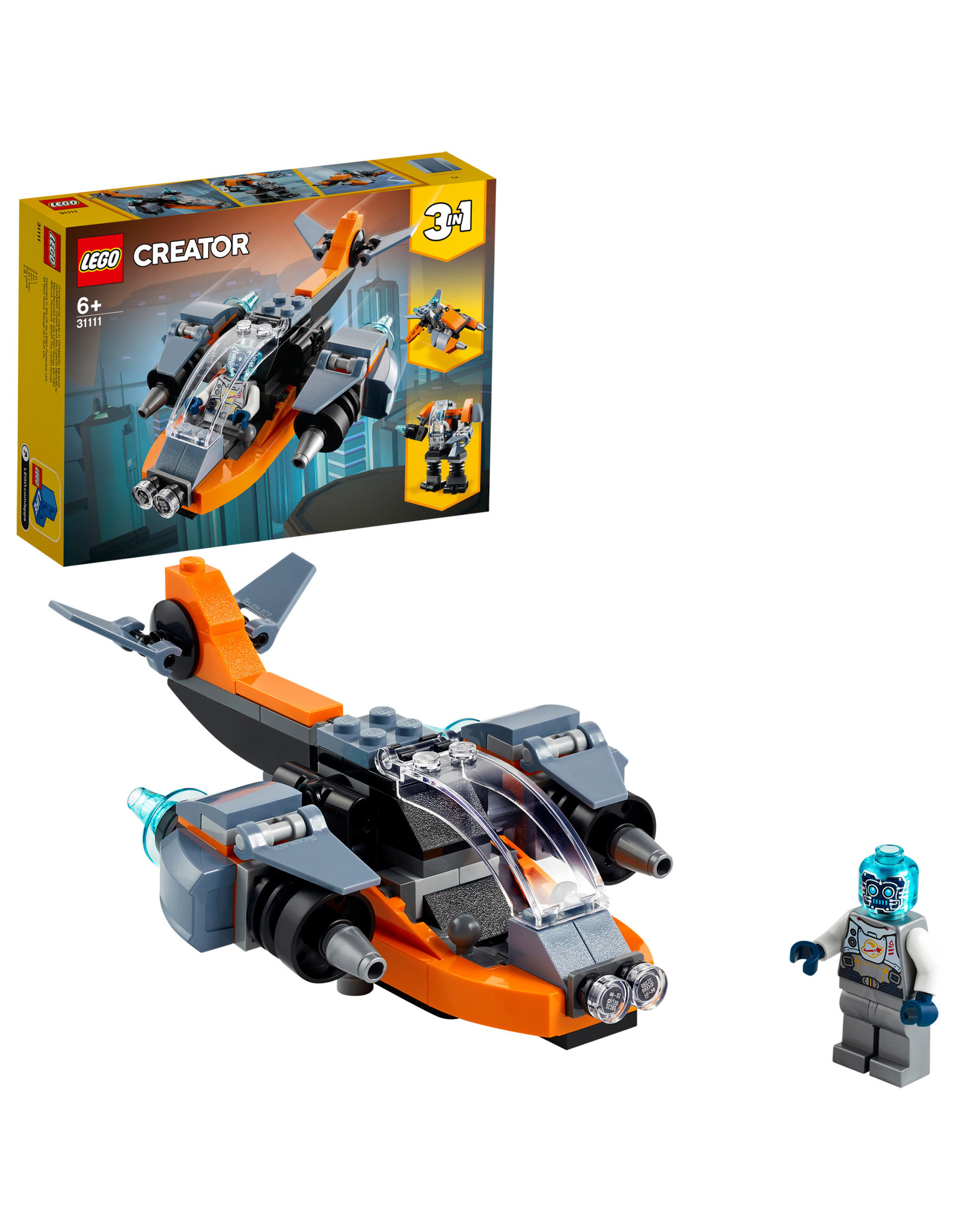 LEGO Lego Creator 31111 Cyberdrone - Cyber Drone