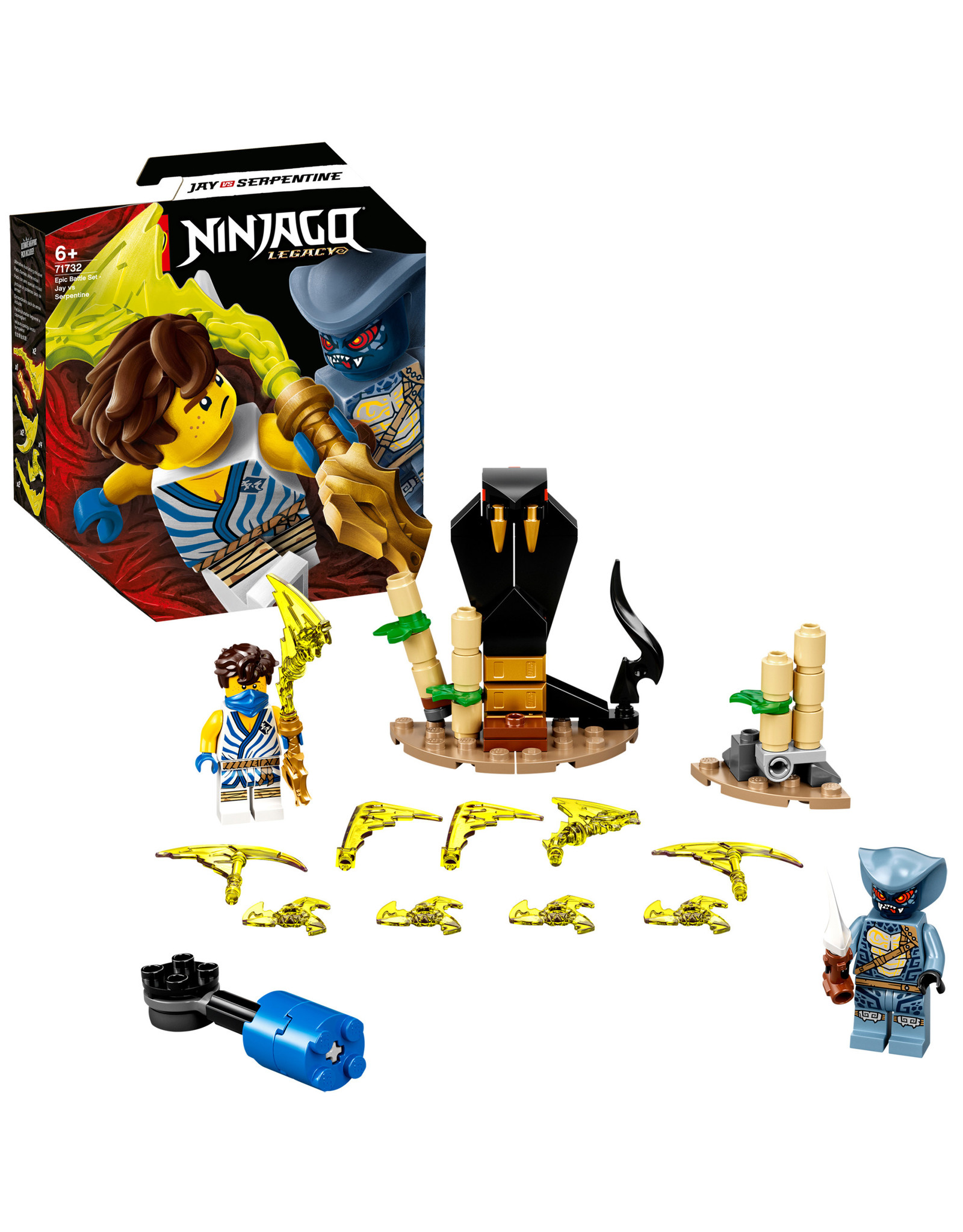 LEGO Lego Ninjago 71732 Epische Strijd set - Jay tegen Serpentine - Epic Battle Set Jay Serpentine