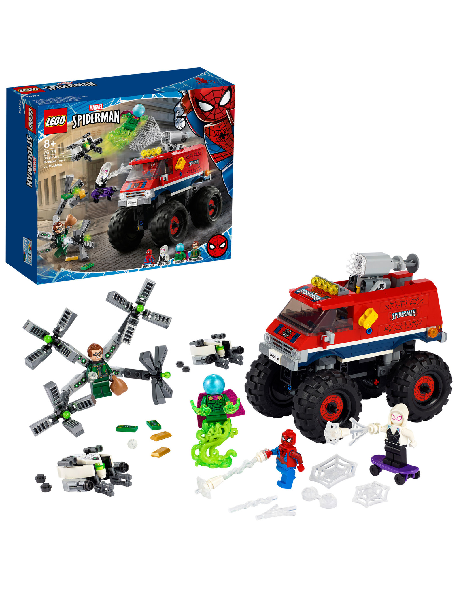 LEGO Lego Super Heroes 76174 Spider-Man's Monstertruck vs. Mysterio
