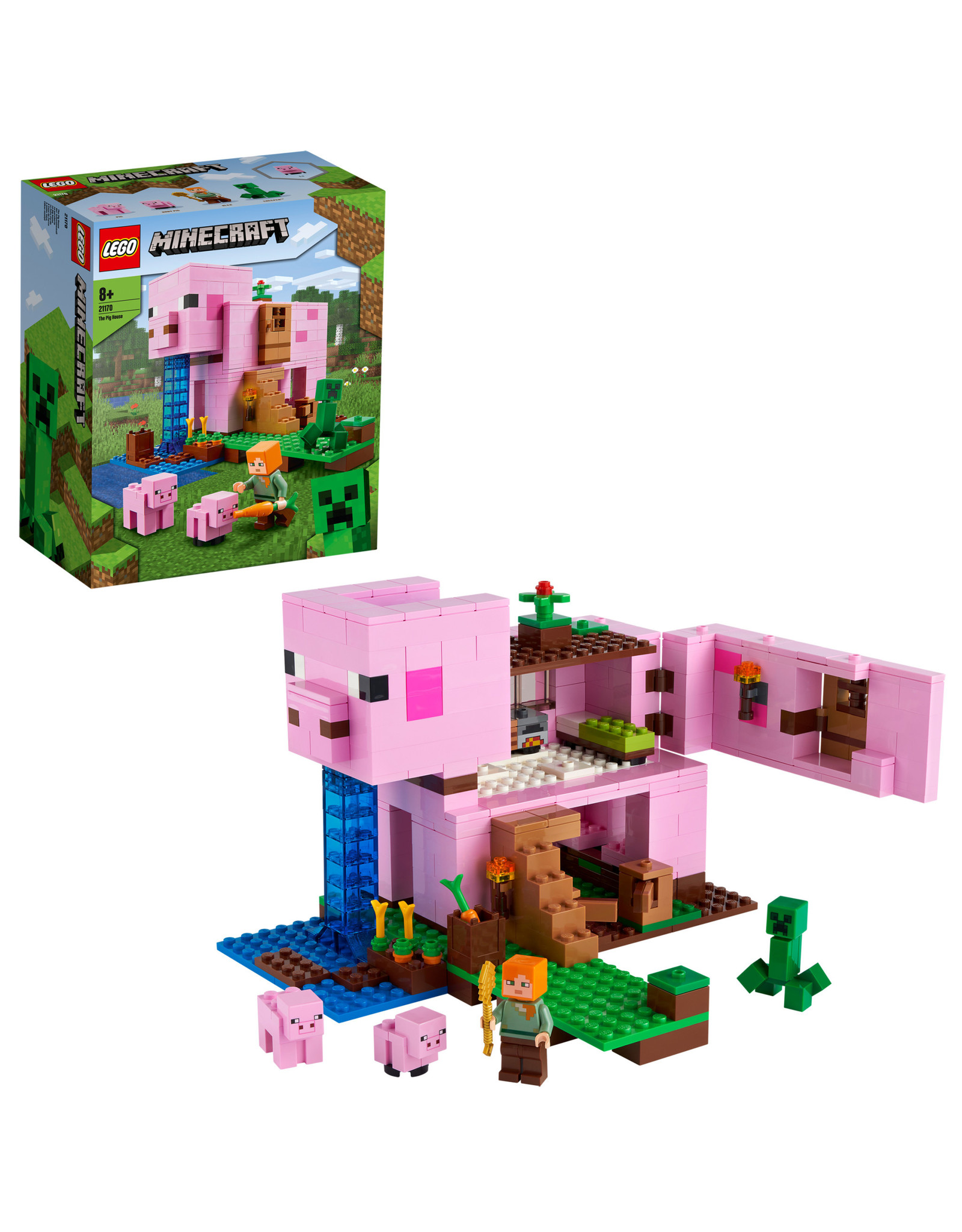 LEGO Lego Minecraft 21170 Het Varkenshuis
