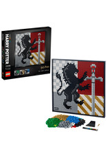 LEGO Lego Wall 31201 Wall Art Harry Potter™ Hogwarts™ Crests