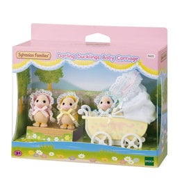 Sylvanian Families Sylvanian Families 5601 Schattige Eendjes Drieling met Kinderwagen