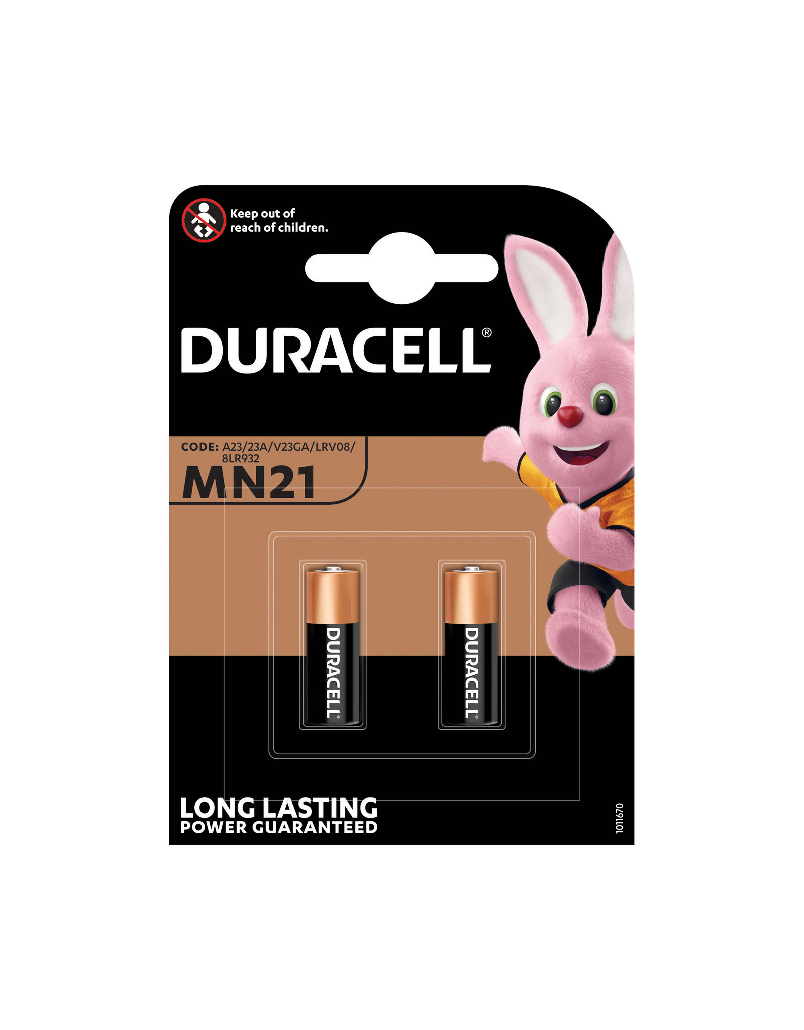 Duracell Duracell  batterij MN21   12V  2-pack