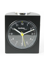 Technoline Technoline Geneva Q Kwartsklok zwart met alarm en sluimerfunctie Technoline Technoline Geneva Q Kwartsklok zwart met alarm en sluimerfunctie