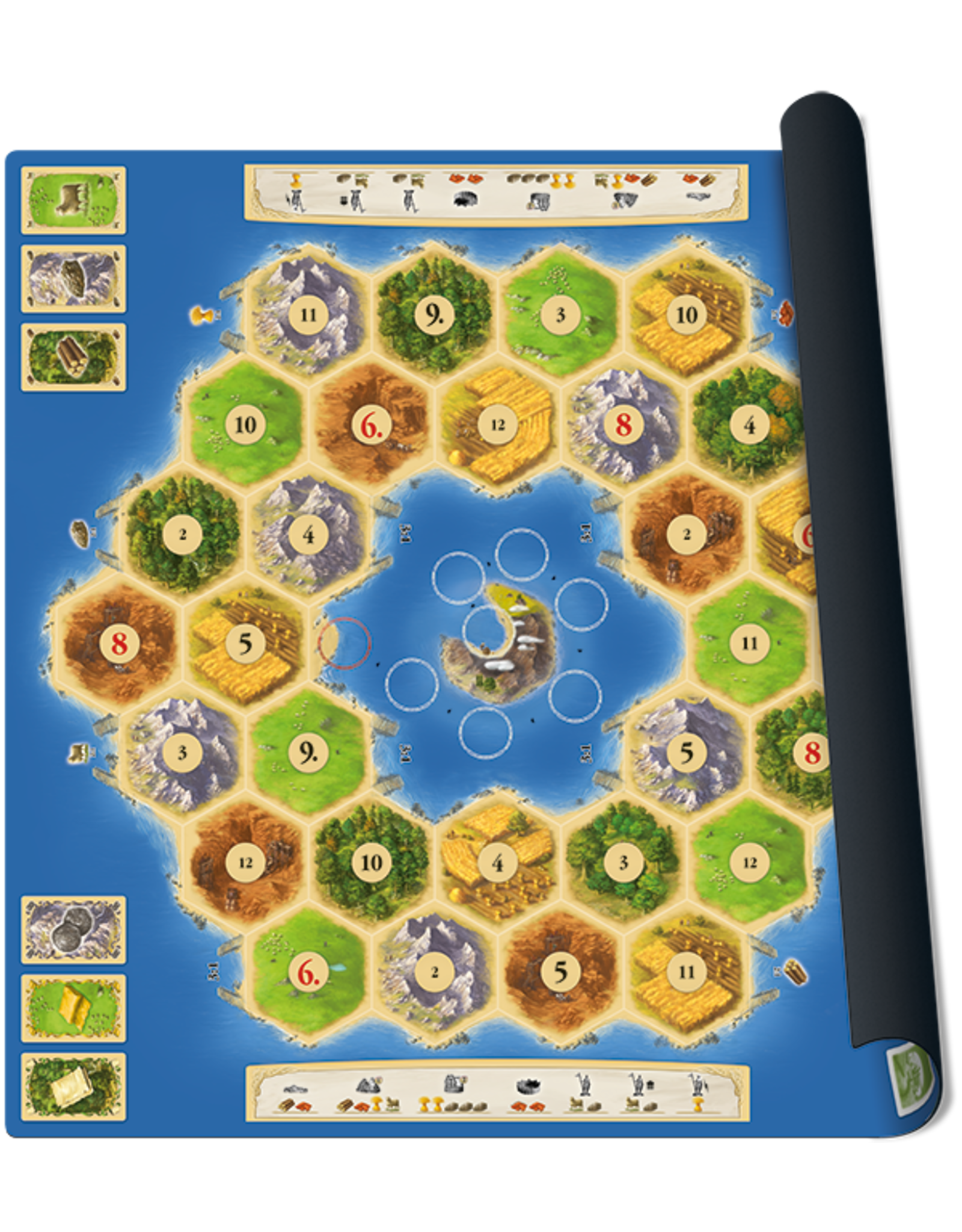 999 Games 999 Games: Catan Playmat Atoll - Bordspel