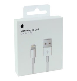 Apple Apple  laad+datakabel Apple lightning 1,0m  MQE2