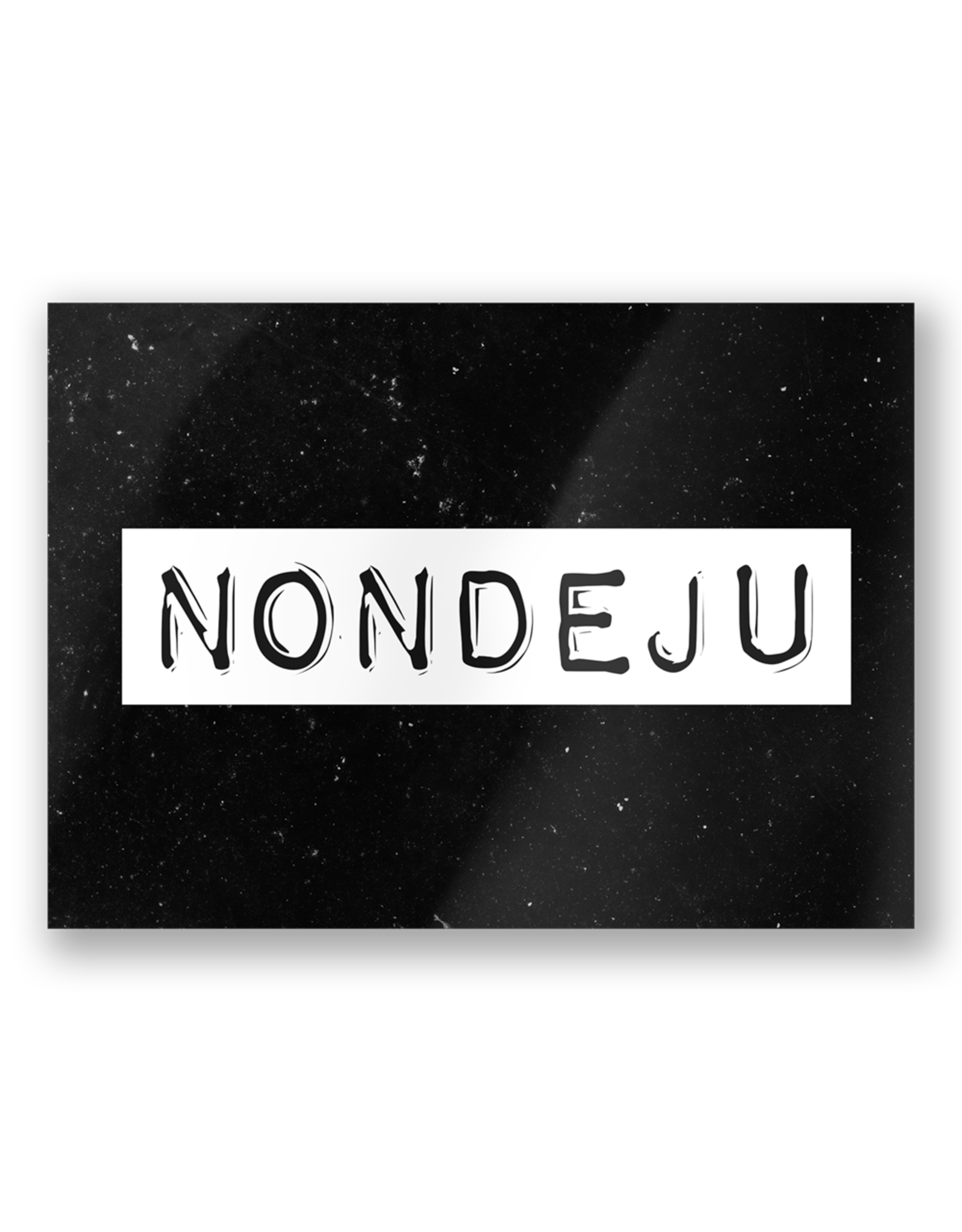 Paper Dreams Black & White Ansichtkaart - Nondeju
