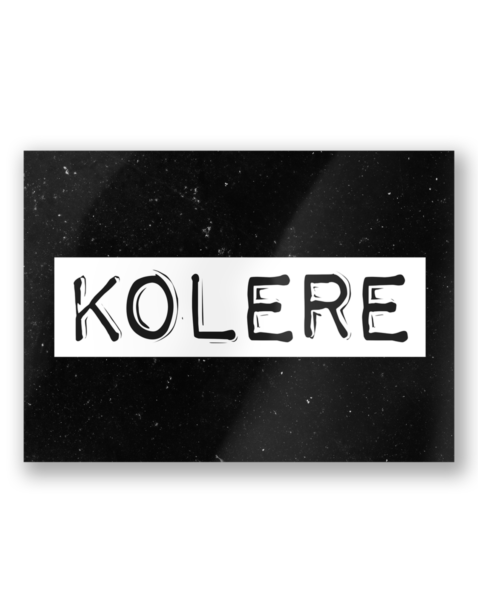 Paper Dreams Black & White Ansichtkaart - Kolere