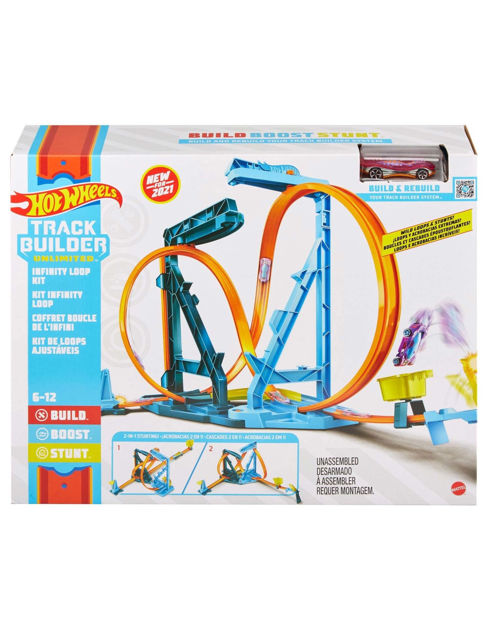 Hot Wheels Hot Wheels Track Builder - Infinity Loop Kit