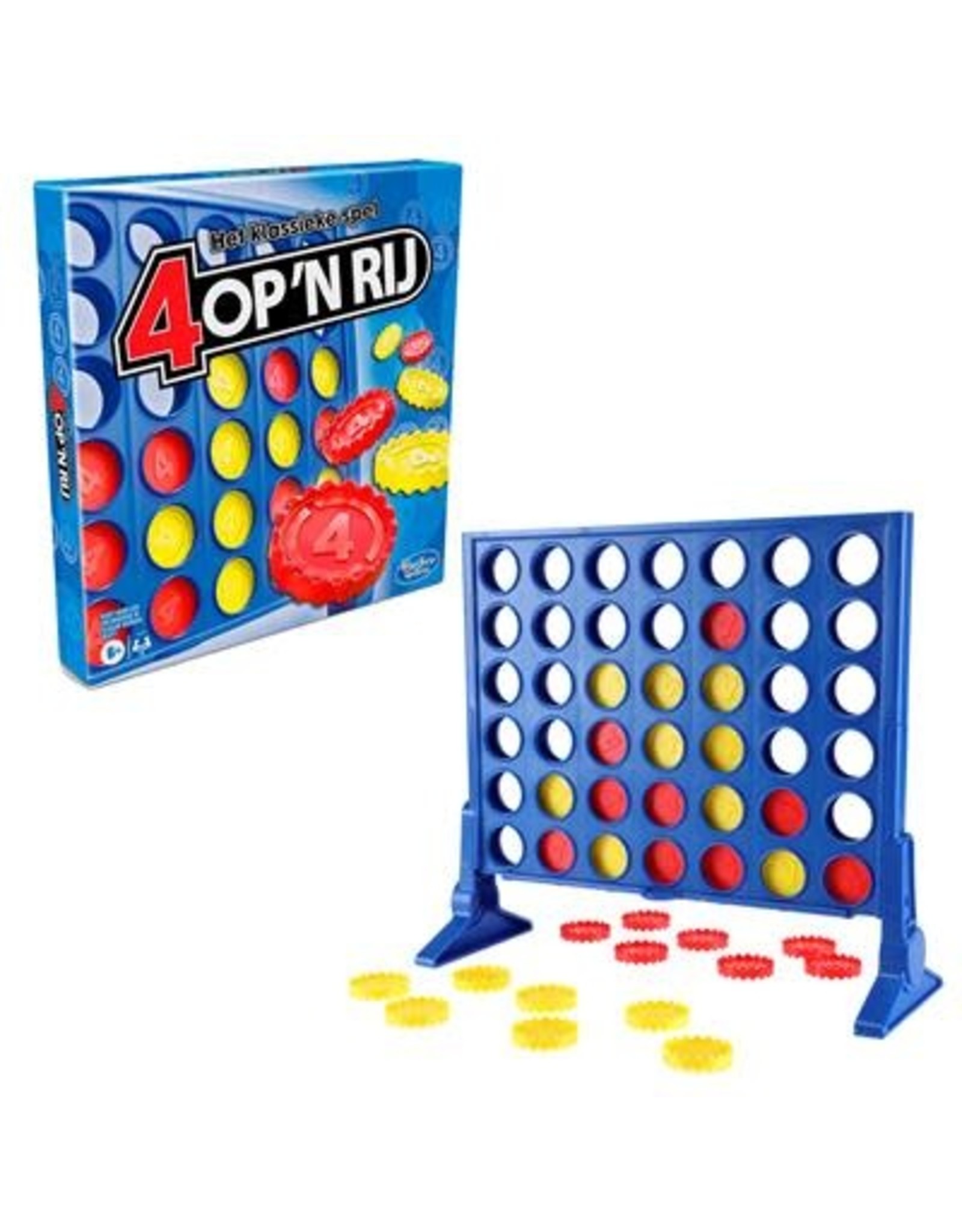 hasbro Hasbro 4 Op 'n Rij  6+  Denkspel