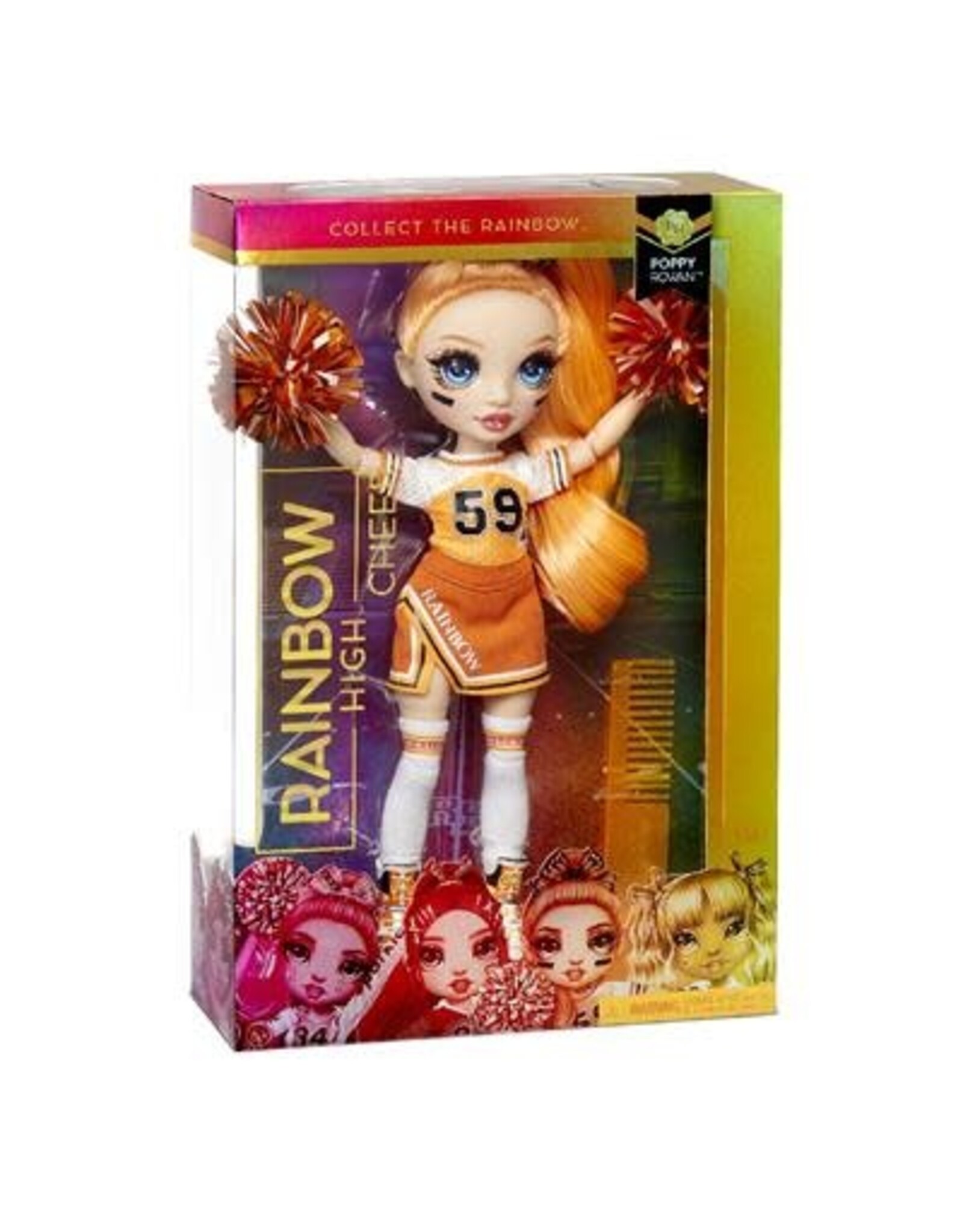 Rainbow High Rainbow High Cheer Doll Poppy Rowan Orange