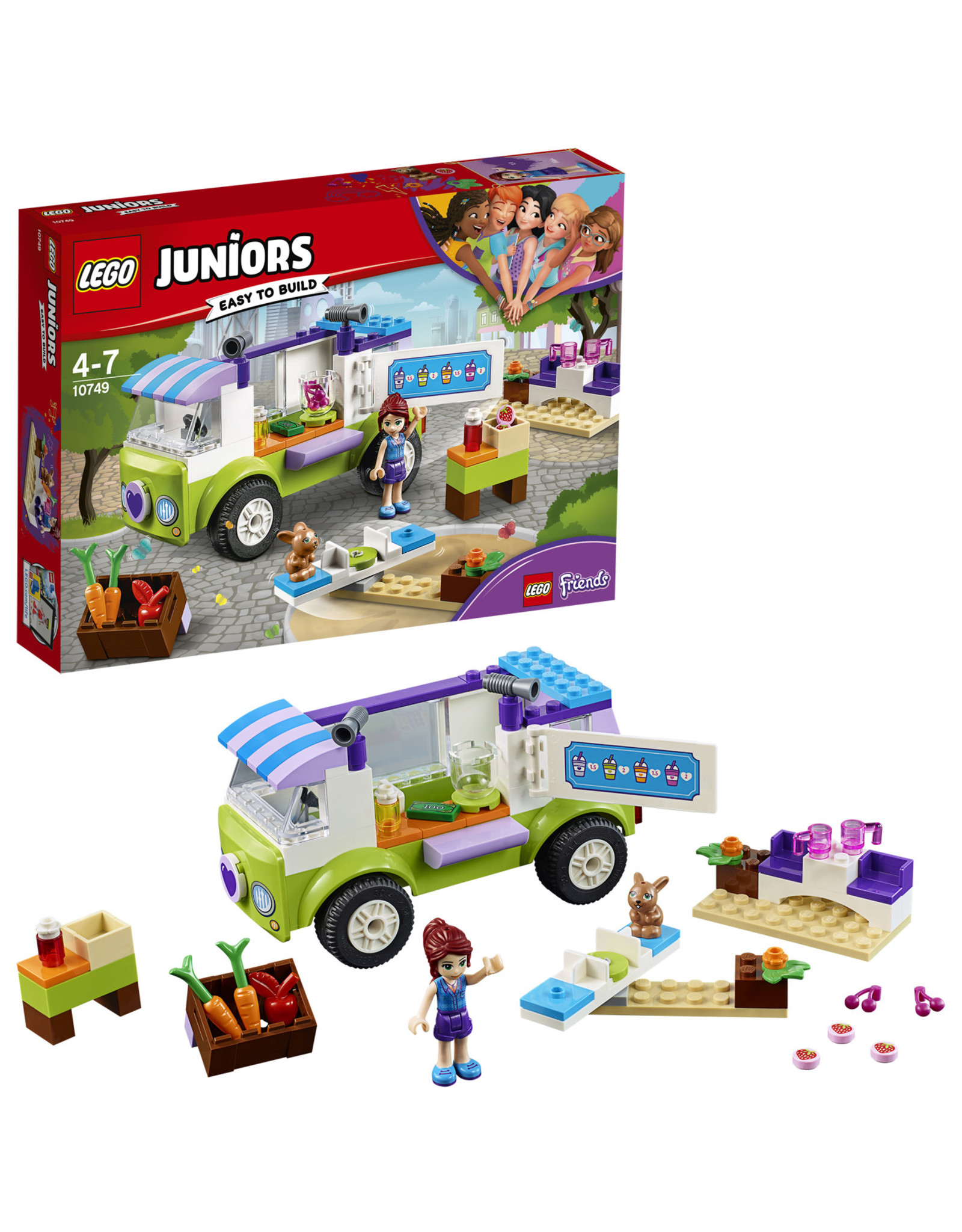 LEGO Lego Juniors 10749 Mia's Biologische Voedselmarkt