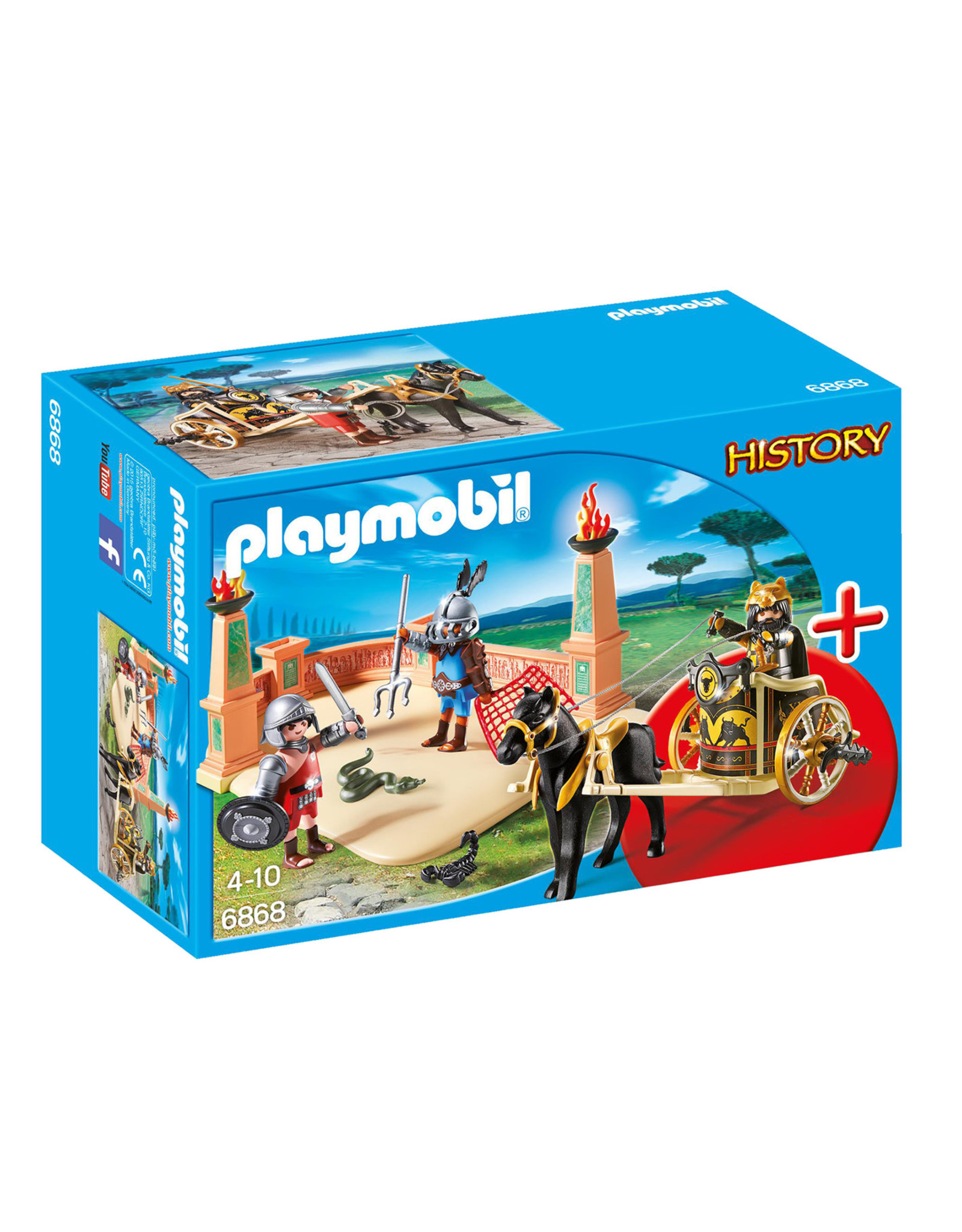 Playmobil Playmobil History 6868 Starterset Arena met Gladiatoren