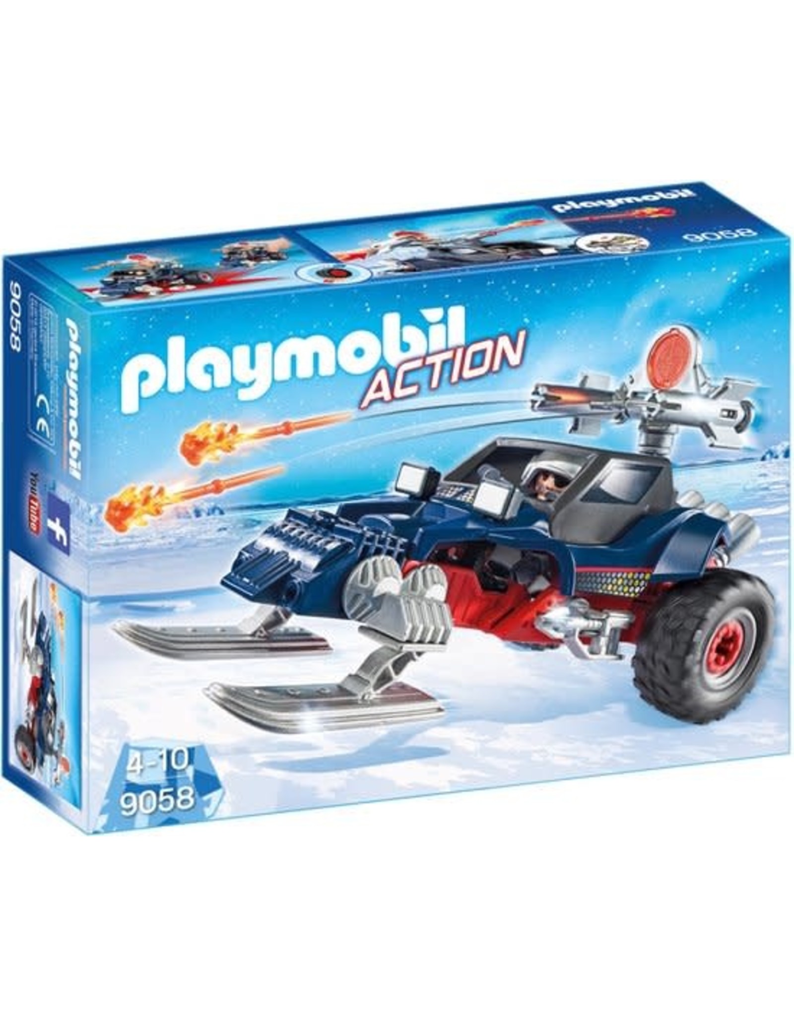 Playmobil Playmobil Action 9058 Sneeuwscooter met IJspiraat