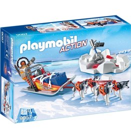 Playmobil Playmobil Action 9057 Poolreizigers met Hondenslee Poolexpeditie