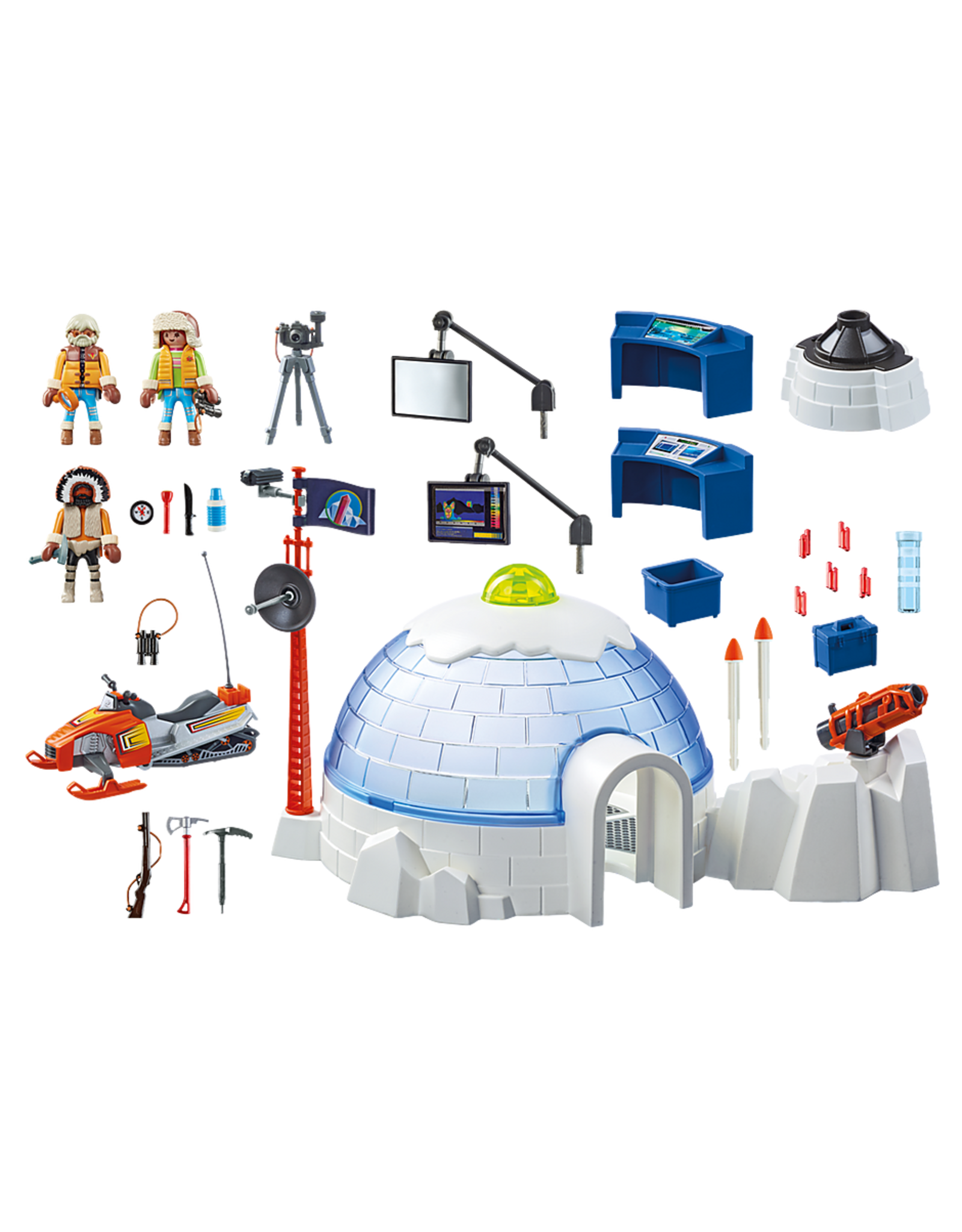 Playmobil Playmobil Action 9055 Hoofdkwartier Poolexpeditie