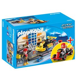 Playmobil Playmobil City Action 6869 Starterset Karting Garage