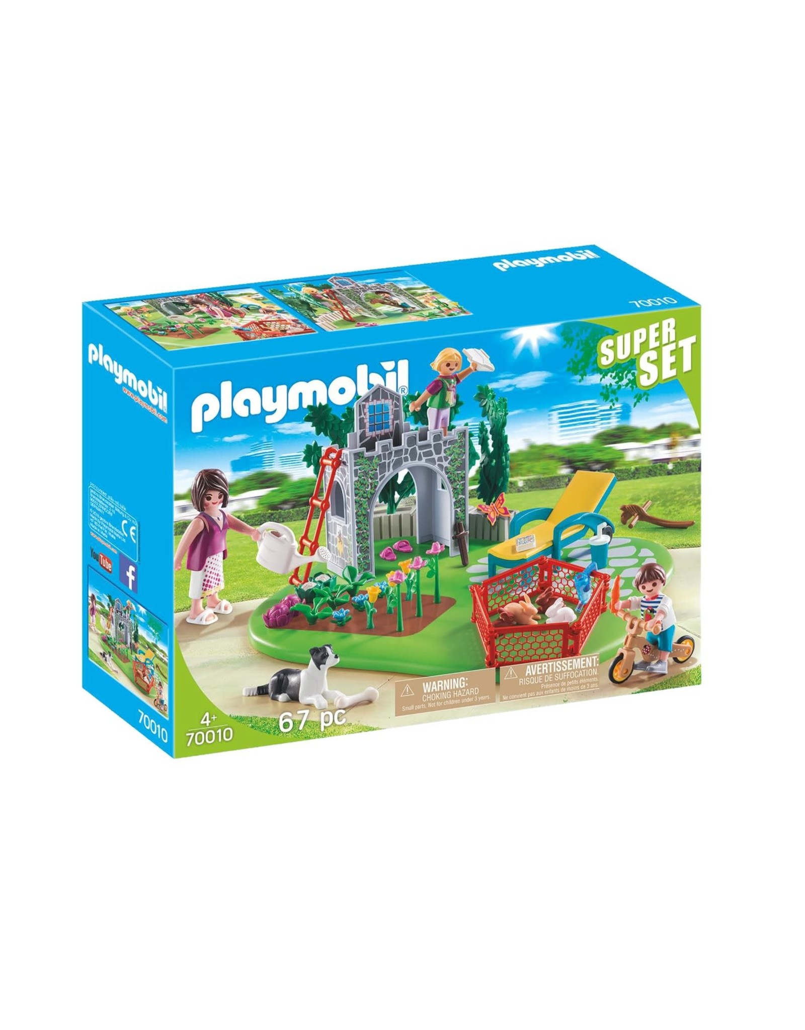Playmobil Playmobil SuperSet 70010 Familietuin
