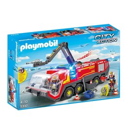 Playmobil Playmobil City Action 5337 Luchthavenbrandweer met Licht en Geluid