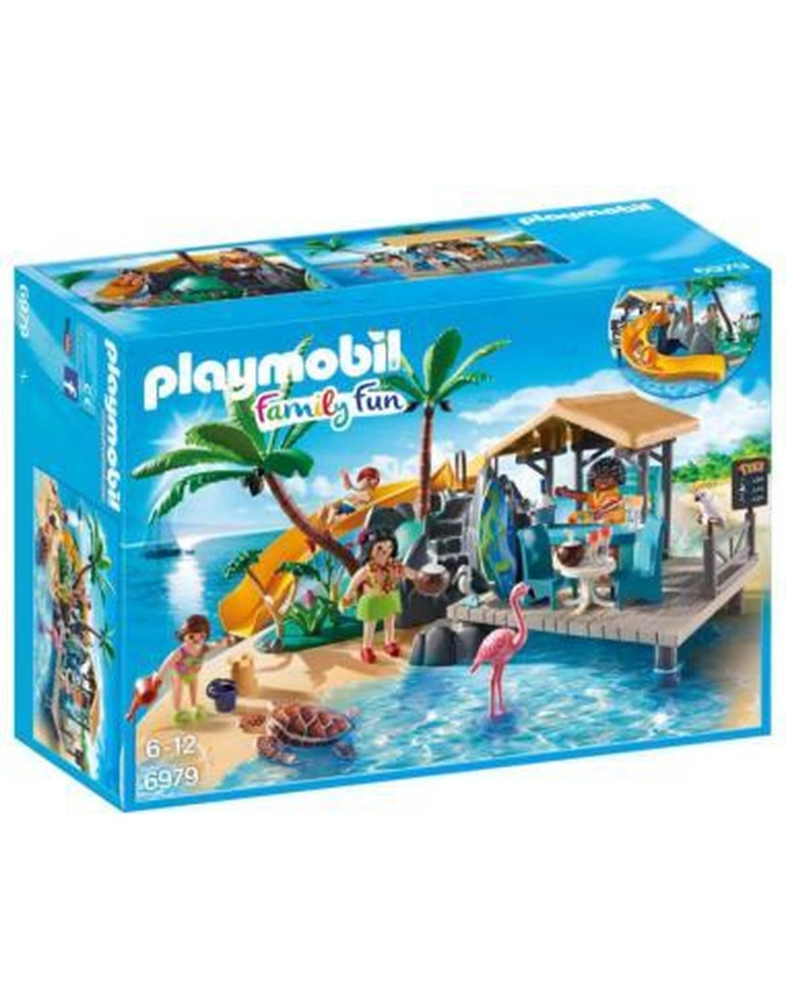 Playmobil Playmobil Family Fun 6979 Vakantie-eiland met Strandbar