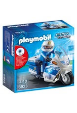 Playmobil Playmobil City Action 6923 Politiemotor met LED-licht