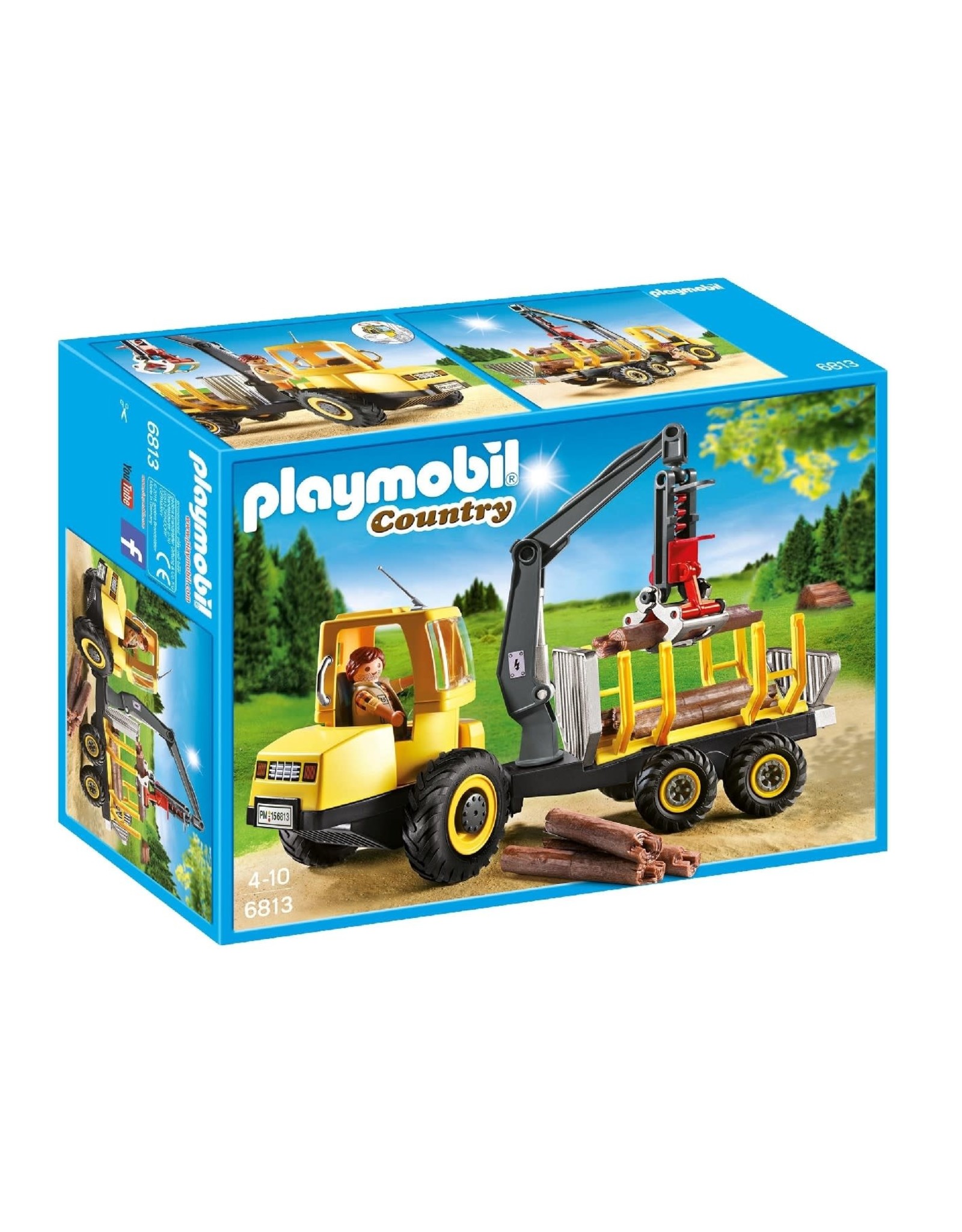 Playmobil Playmobil Country 6813 Houttransport met Kraan