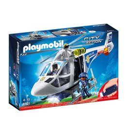 Playmobil Playmobil City Action 6921 Politiehelicopter met Led-zoeklicht