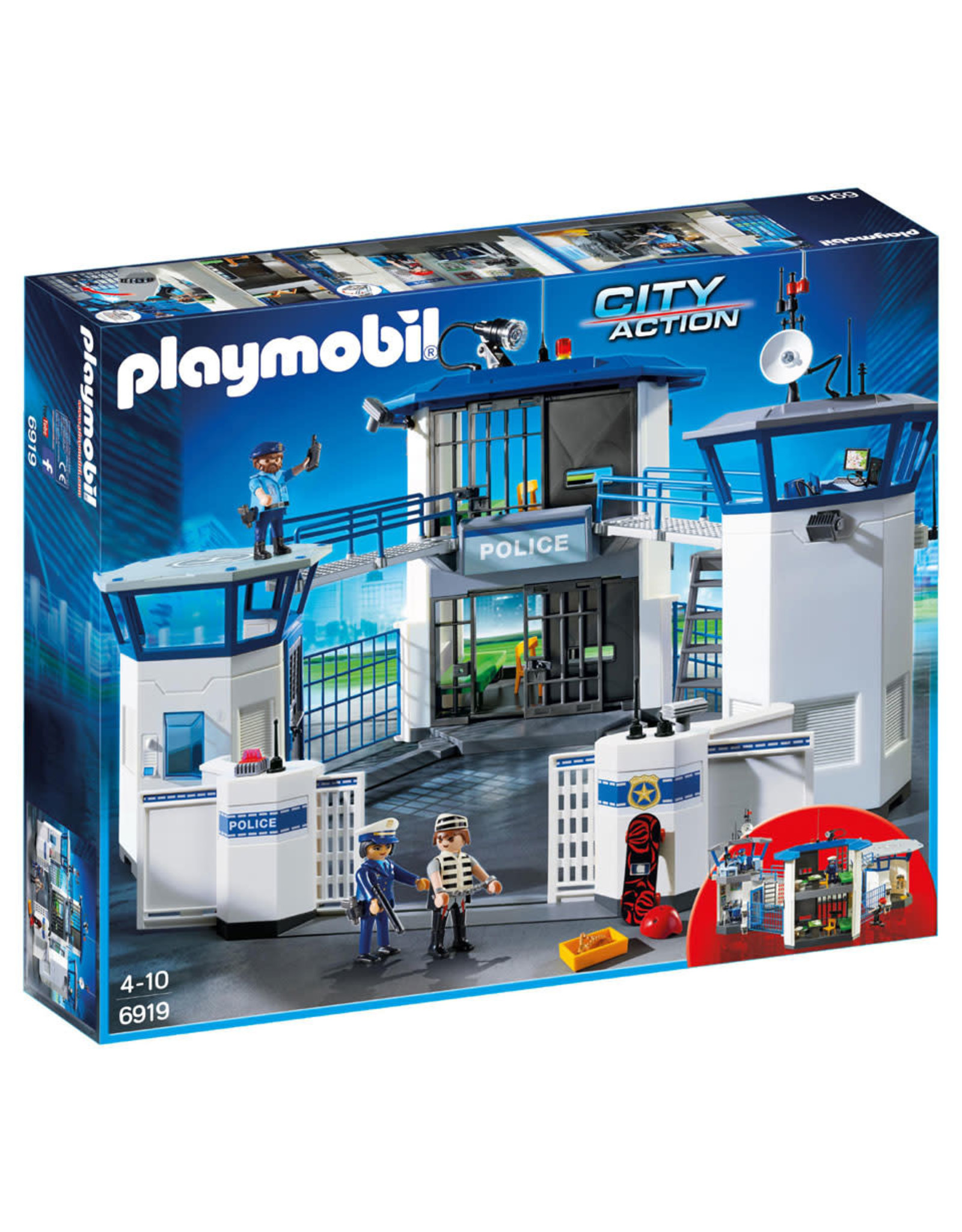 Playmobil Playmobil City Action 6919 Politiebureau  met Gevangenis