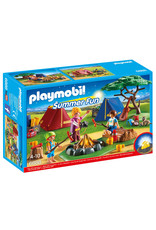 Playmobil Playmobil Summer Fun 6888 Tentenkamp met Kampvuur